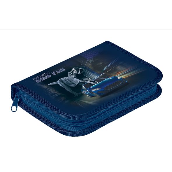 Пенал Hatber 190х130мм 1 отделение на молнии Soft-touch-Fantastic Auto-  в индив.упак. , 